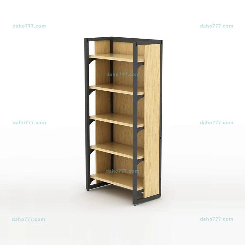 Hot Sale Gondola Shelving Supermarket Grocery Shop Display Rack Double -Side Duty Customized Store Display Stand