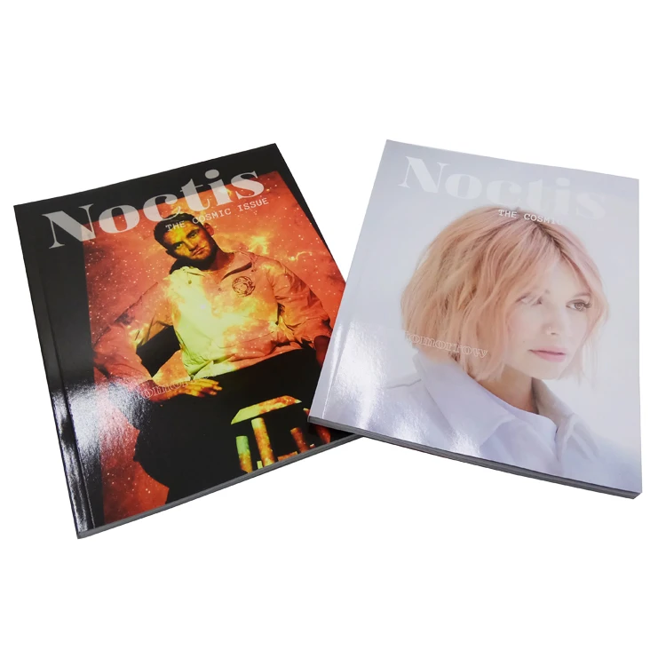 Luxury Offset Printing Glossy Magazine Fast Printing Service