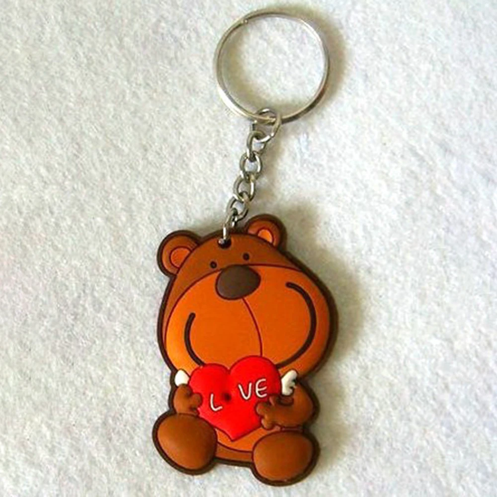 Top selling fashion keychain motor bike pvc most popular key chain customized name pvc keychain tractor model pvc key chain