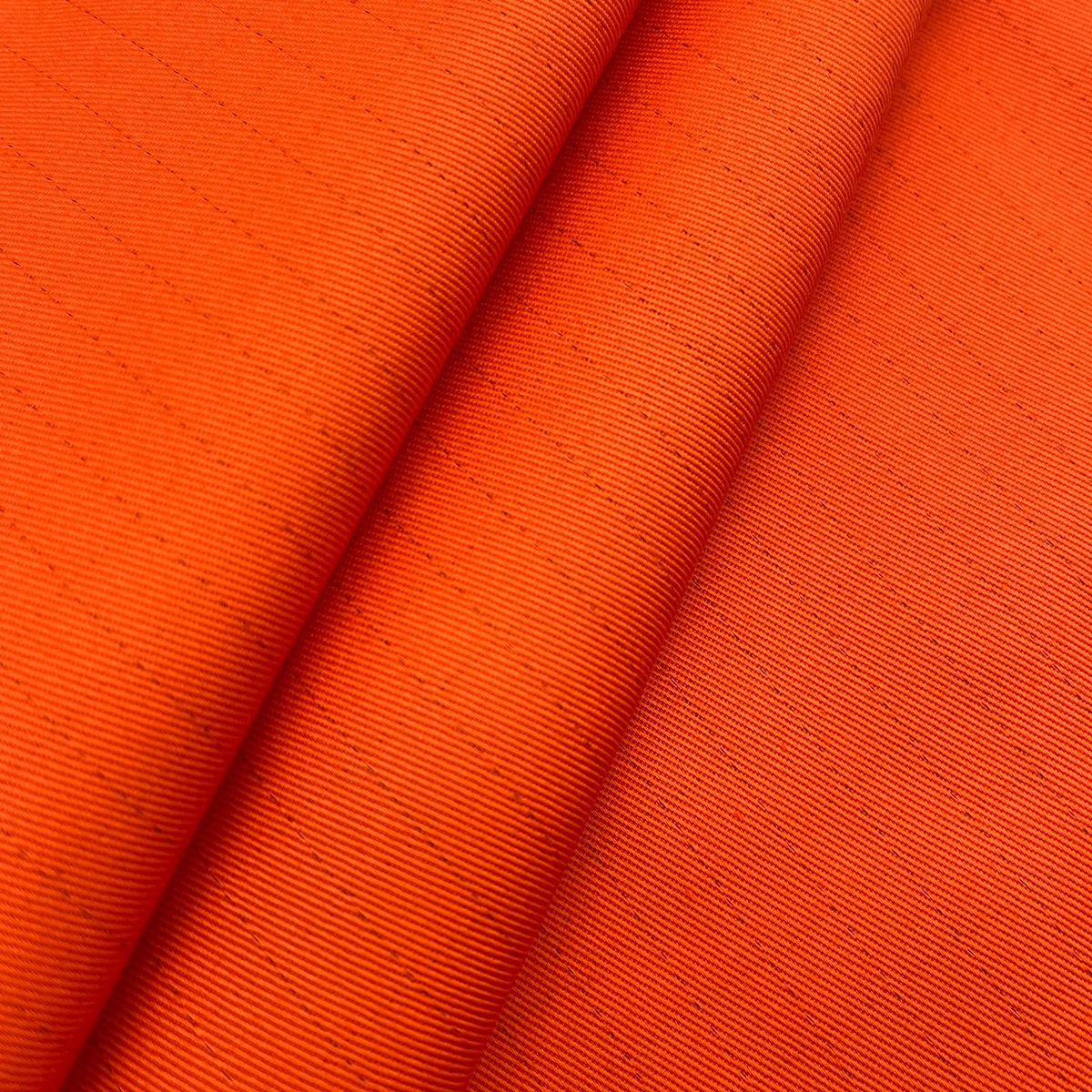 Textile fabric manufacturer supplier wholesale woven twill 100% cotton workwear FR flame fire retardant plaid anti-static fabric