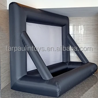 14FT Hot Sale Outdoor Inflatable Movie Screen /Inflatable Rear Projector For Cinema