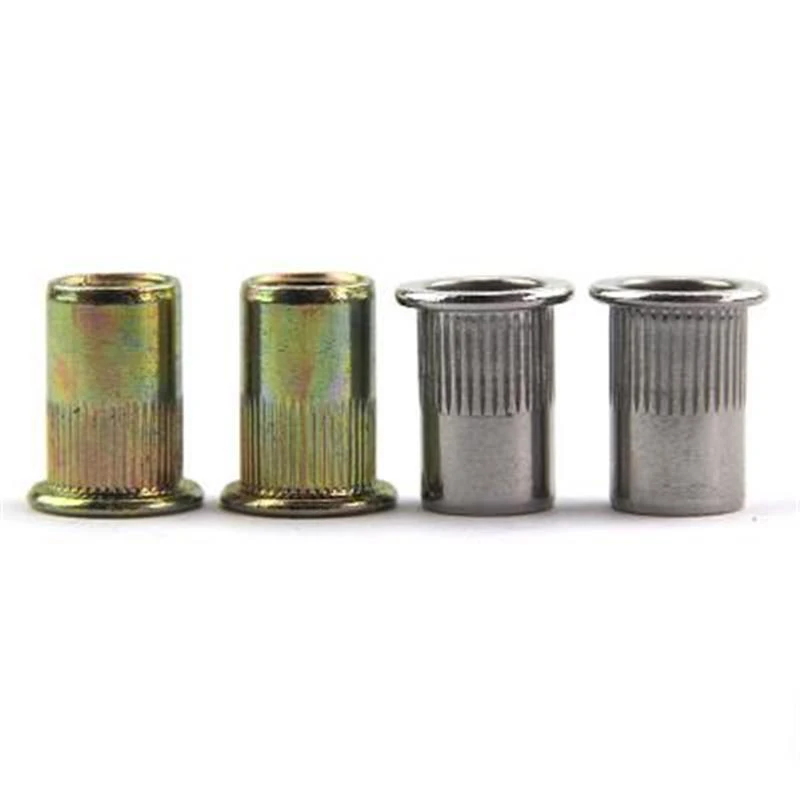 Stainless steel and carbon steel blind rivet nut