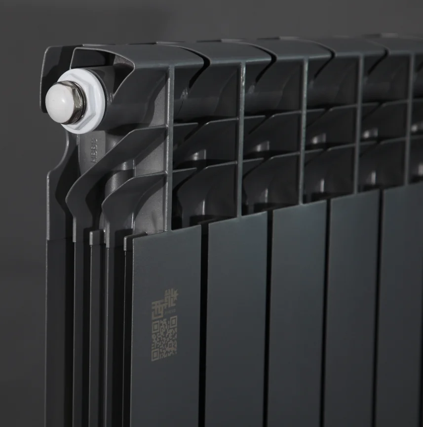 High Quality black coated die casting steel aluminum radiator 1600 mm for central Heating Hydronic Radiators