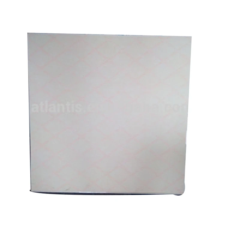 Heat Insulation Suspended 60x60 Pvc Laminated Gypsum Ceiling Tiles