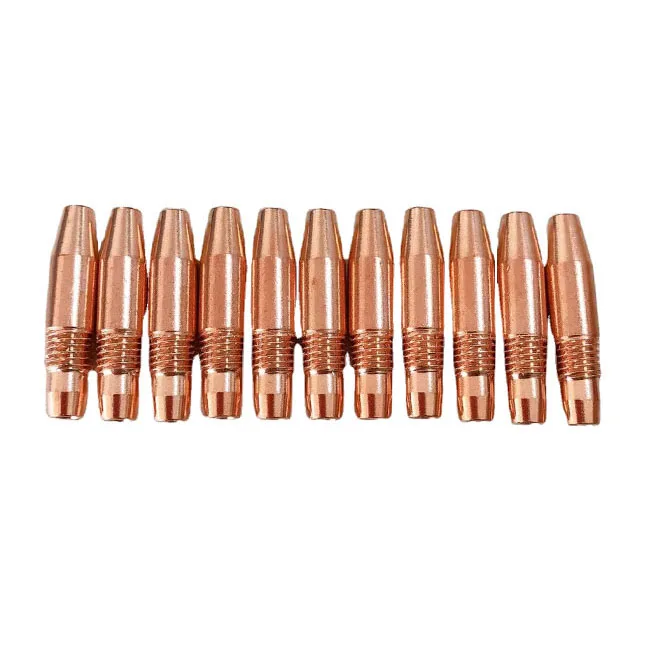 MIG Welding Gun Consumable Contact Tip Gas Welding Torch Accessories MIG Torch Spare Parts Customized Contact Tips