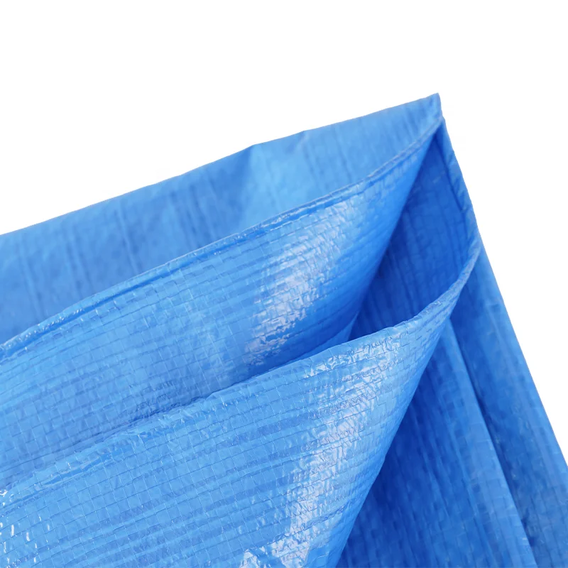 Blue Color Heavy Duty Good Quality PE Material Tarpaulin Waterproof Tarpaulin Sheets Truck Cover Tent Material