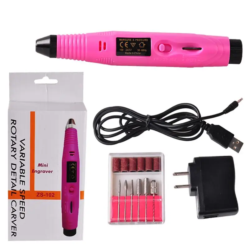 Nail Polishing Tools Mini Electric Portable Nail Polisher To Remove Dead Skin Sanding and Polishing