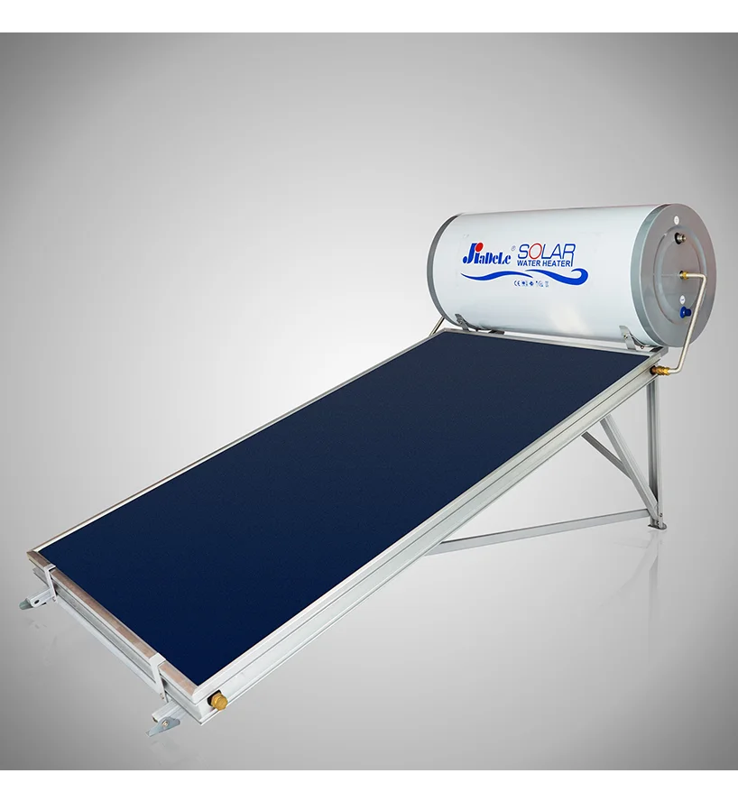 China Manufacturer High Effciency Solar Flat Plate Thermal Collector Hot Water System Chauffe Eau Solaire 300L Boiler Geyser