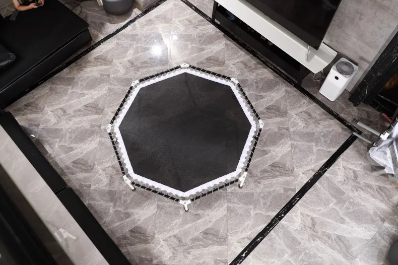 Factory new product kids jumping trampoline kids outdoor trampoline castle