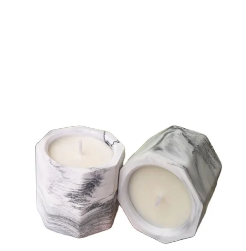 Home decoration paraffin wax ceramic customized aromatherapy oil diffuser scented candle