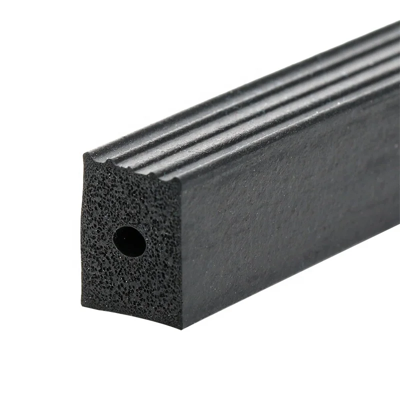 XHC Weather Resistant Square Rubber Gasket Dustproof Rubber  Extruded EPDM natural rubber foam squeeze extrusion