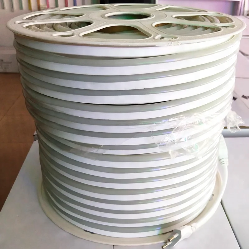 PVC Lamp Body Material and LED Light Source white warm white 8x16 smd 2835 flexible led neon light 220V