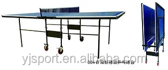 Customized Foldable Indoor Outdoor Moveable 25MM Table Tennis Table Price