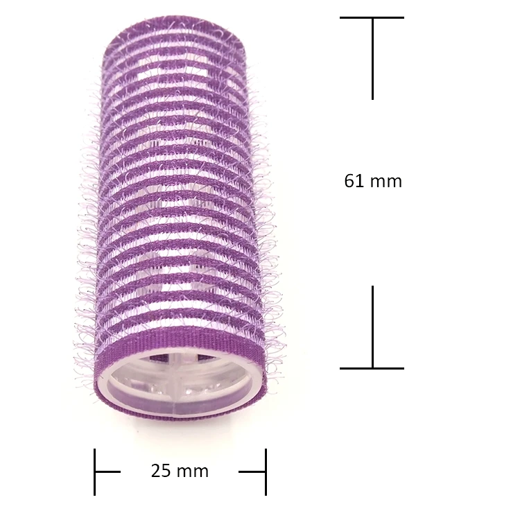 Классические самоклеящиеся нагревающиеся бигуди 25 мм, металлические бигуди