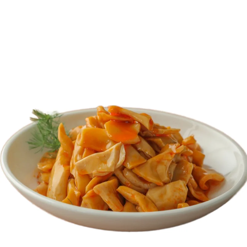 Вкусный готовый к употреблению маринованный соус Pleurotus Eryngii для быстрого приготовления пищи и салатов