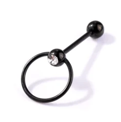 Body Jewelry Stainless Steel Free Love Lip Rings