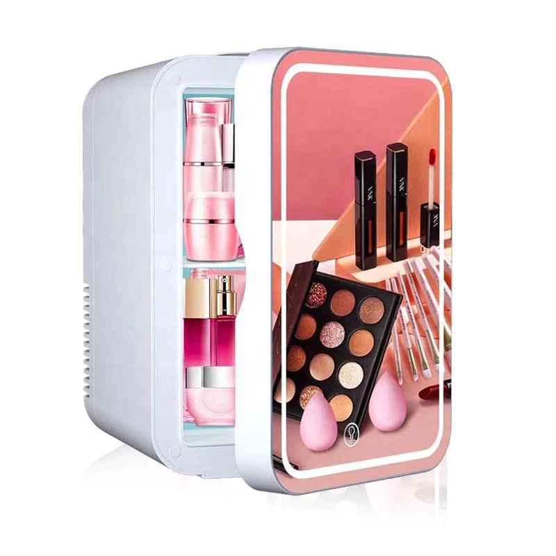 Hotel Minibar Hot Selling Skincare Portable Fridge Pink Mini Fridge Small Refrigerators Cosmetic Fridge