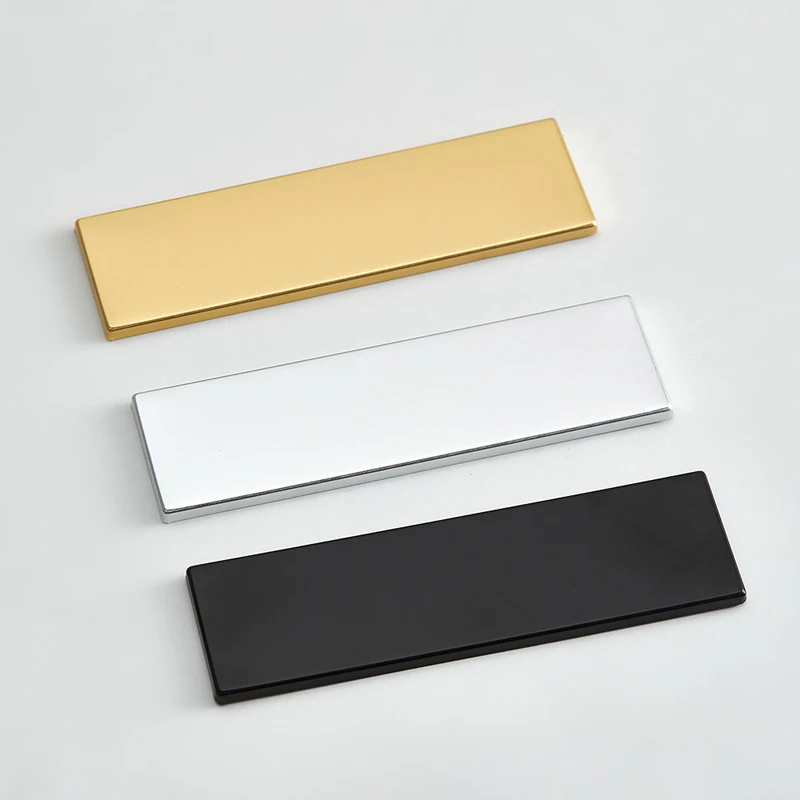 Personalised Custom Magnet Laser Stainless Steel Blank Pins Aluminum Metal Logo Name Plate Tag Badges