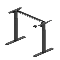 Direct Factory Ergonomic Electric Sit to Stand Desk Single Motor Height Adjustable Standing Office Desk