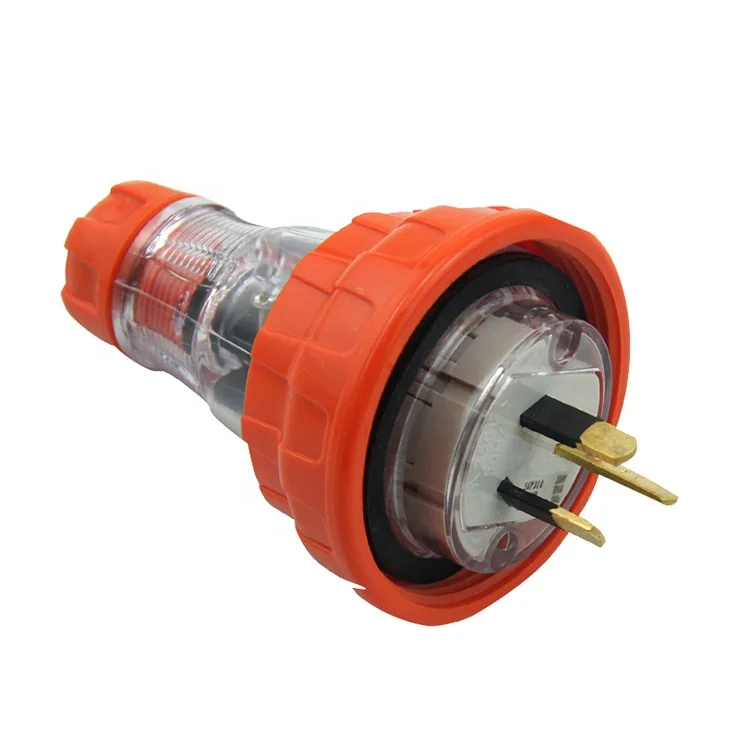 Удлинительный кабель RCD с разъемом и разъемом для наружного использования, водонепроницаемый, 100 м