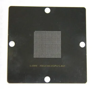 CPU GPU Stencils 9 pcs for XBOX360 CPU GPU Stencils 80x80 90x90mm BGA Reballing Station Game Console BGA IC Reballing Repair too
