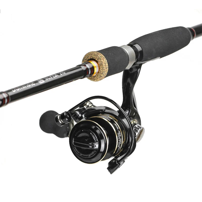 WeiHe 17pcs Fishing Rod And Reel Combo 1.8m 2.1m Rod Spinning Reel Lure Line Accessory Set