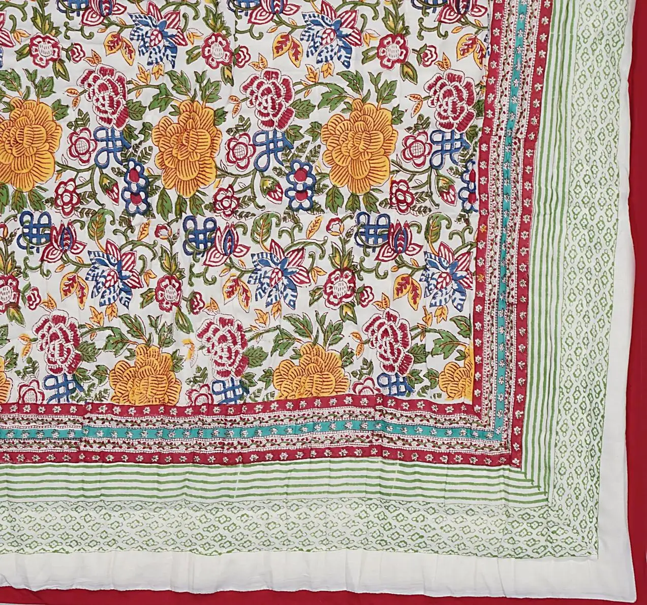 Модные винтажные стеганые одеяла Kantha этнические старые традиционные лоскутные из 100% хлопка и шелка с принтом по оптовым ценам
