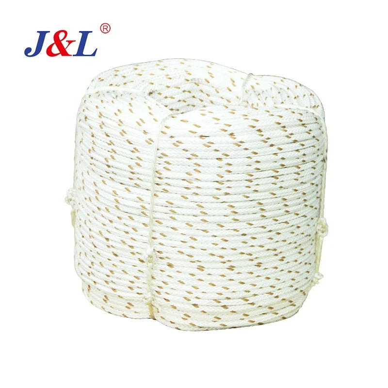 JULI 8 strand marine rope 2.5 inch pp marine rope 64mm mooring rope polypropylene