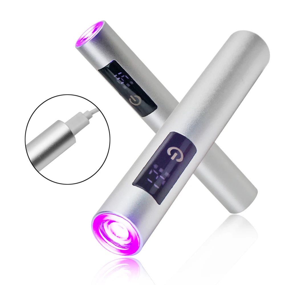 Handheld Electric Mini Portable USB LED Nail Lamp Mini UV Light Nail Dryer for Home Salon Use