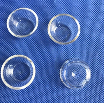 Wholesale quartz glass boat various size square cylinder quartz measuring tank