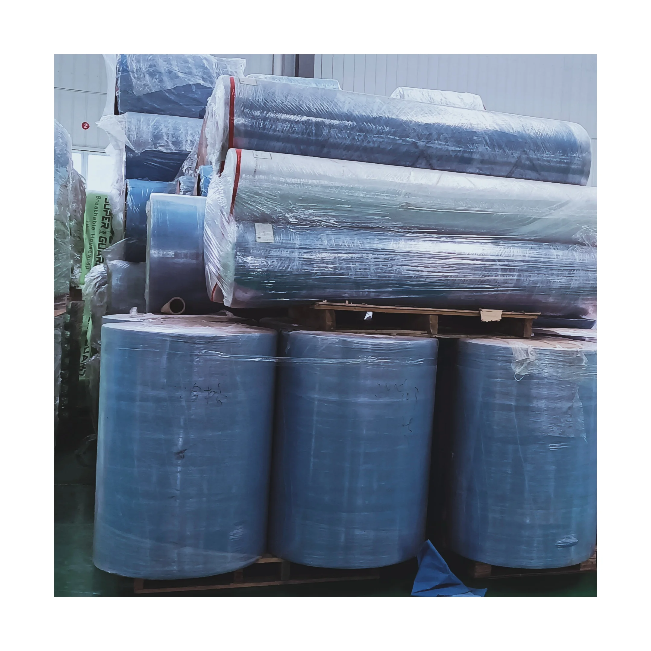 Waterproofing breathable membrane UV resistant frame wrap