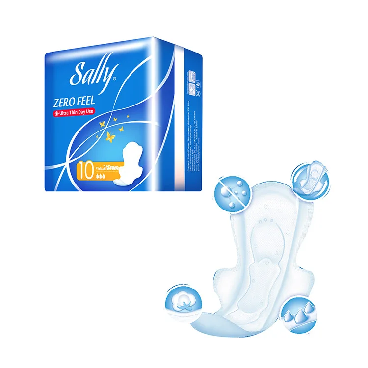 Sally Winged Sanitary Napkin Pad Menstrual Thick Napkins Women Pads Feminine Sanitary Napkin Sanitary Towel