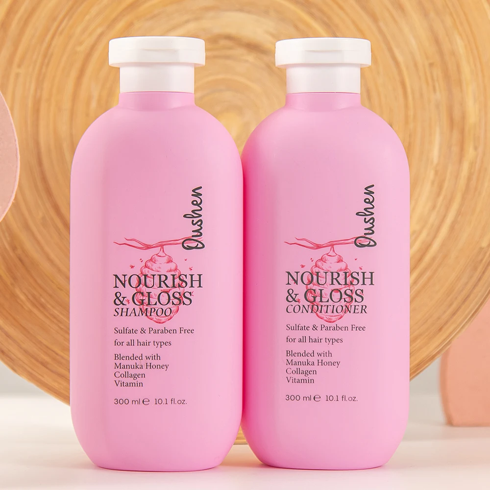 Wholesale collagen hair care shampoo products organic sulfate free honey vitamin hair shampoo and conditioner for all hair