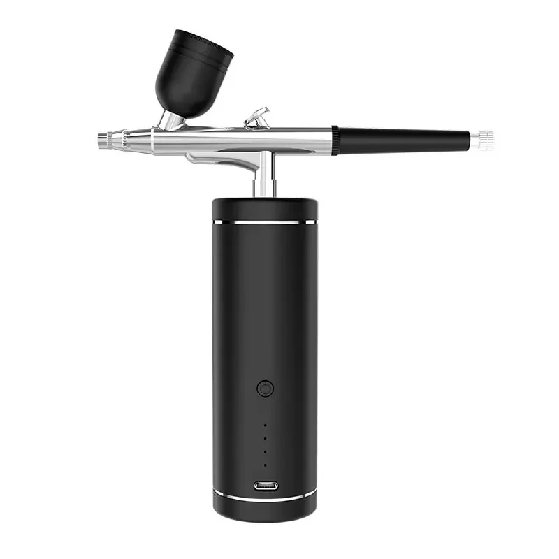 Nano Spray Oxygen Injector Airbrush High Pressure Mist Sprayer Water Jet Facial Cleansing Skin Moisturizing Beauty Apparatus