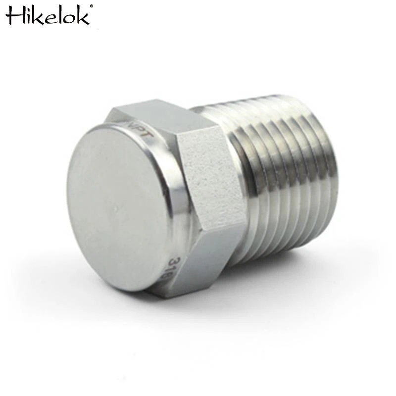 Swagelok type Hikelok pipe plug  fittings pipe plug