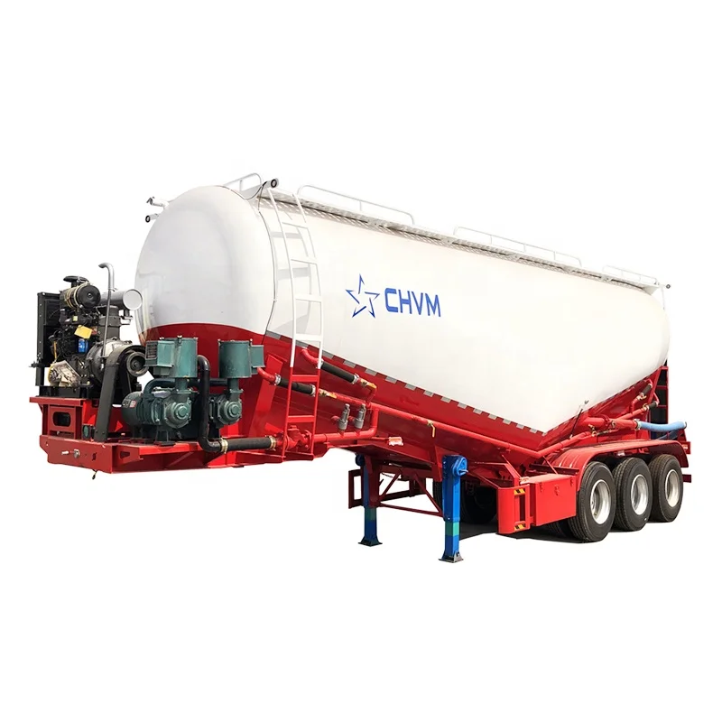 Reliable quality competitive price solid designed structure 30CBM steel fuel tank trailer 3 Axles 30000 Liters cement tank