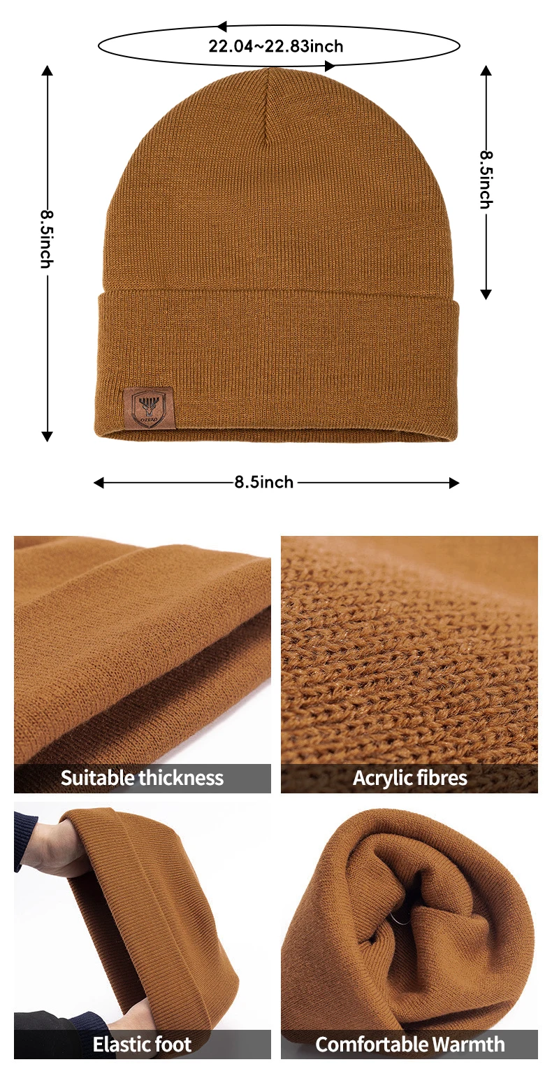 Beanies Manufacturer Custom Embroidery Mohair Beanies Acrylic Jacquard Knitted Hats Quality Winter Skull Caps With Custom Logo