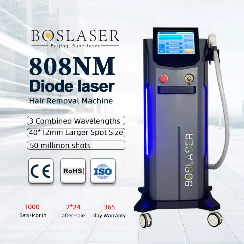 Hair Salon Equipment Ice Price Diode Laser Ice Laser 2023 Hair Removal Machine Laser 808nm 755 1064 Depilacion Las