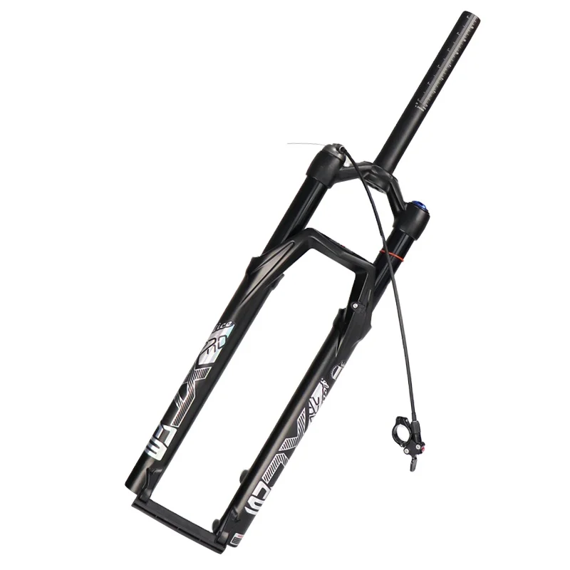 Mountain Bike Air Fork Front Fork Bicycle Shock Absorber Tube Bike Fork Remote Control 27.5 29 32mm Suspension  MTB  Forks