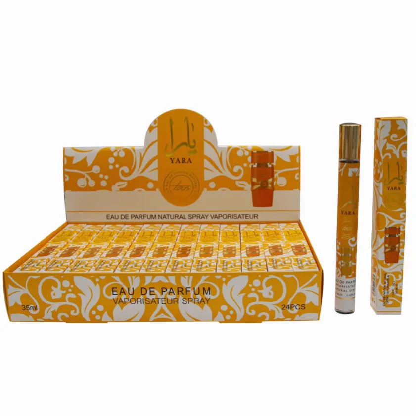 Private Label Luxury Women Scent Perfume Fragrance Last Long 35ML Body Splash Mist Vanilla Smell Jasmin Female Feminino Fogg