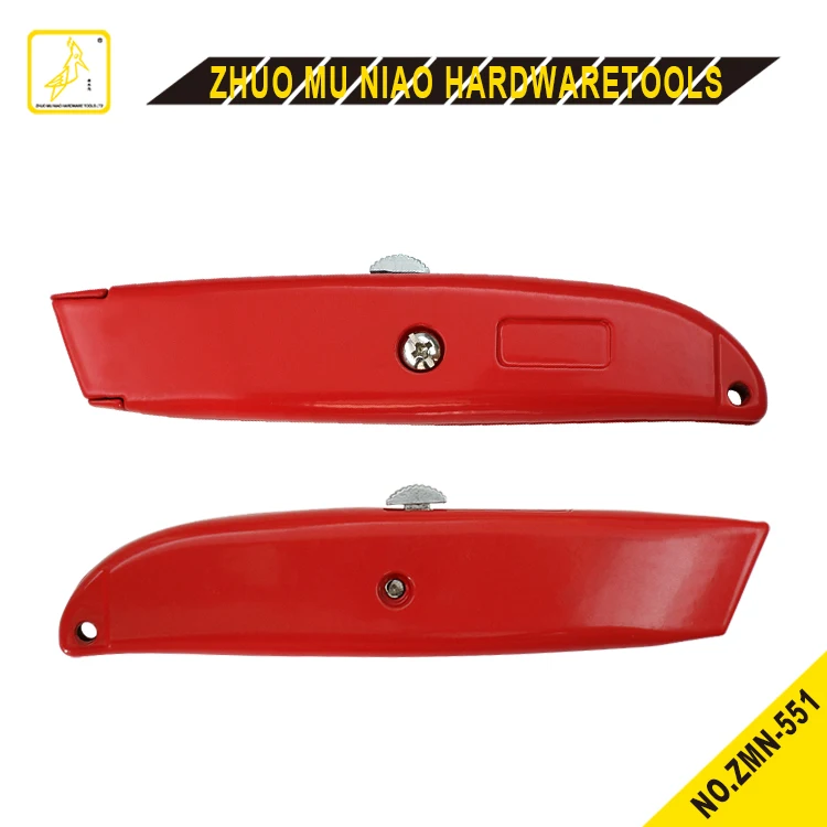 General Purpose Utility Knives Aluminum Sliding Blade Heavy Duty Knife For Cutting Carpet
