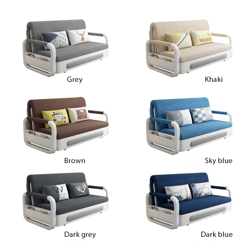 New arrival PU leather 5mmHigh density sponge sofa high quality sofa bed for home