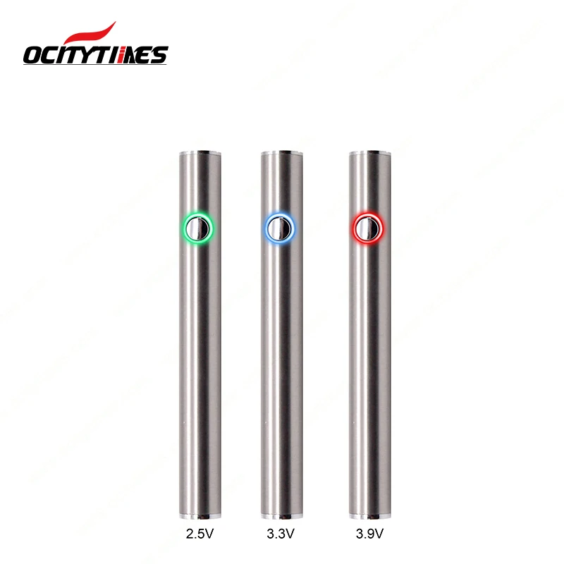 
e-cigarette battery micro usb cbd oil battery 380mah 510 battery variable voltage 