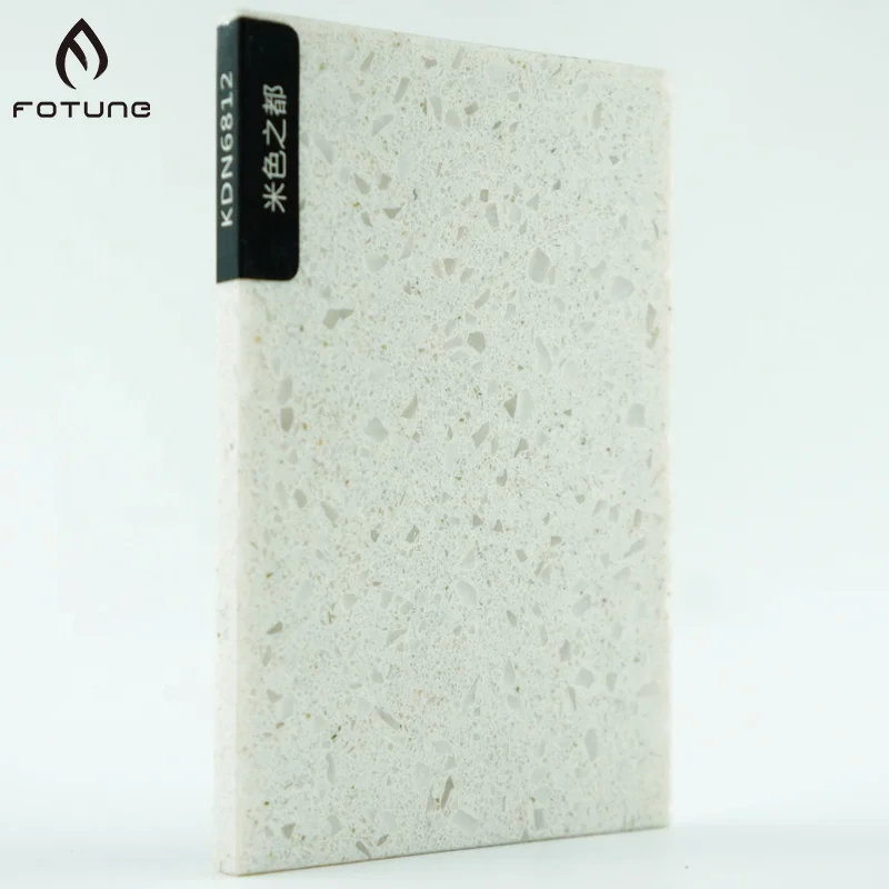 High Quality Corians Engineered Raw Quartz Stone Qingdao