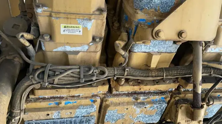 used diesel generator genset 2000kw caterpillar cat 3516   for sale