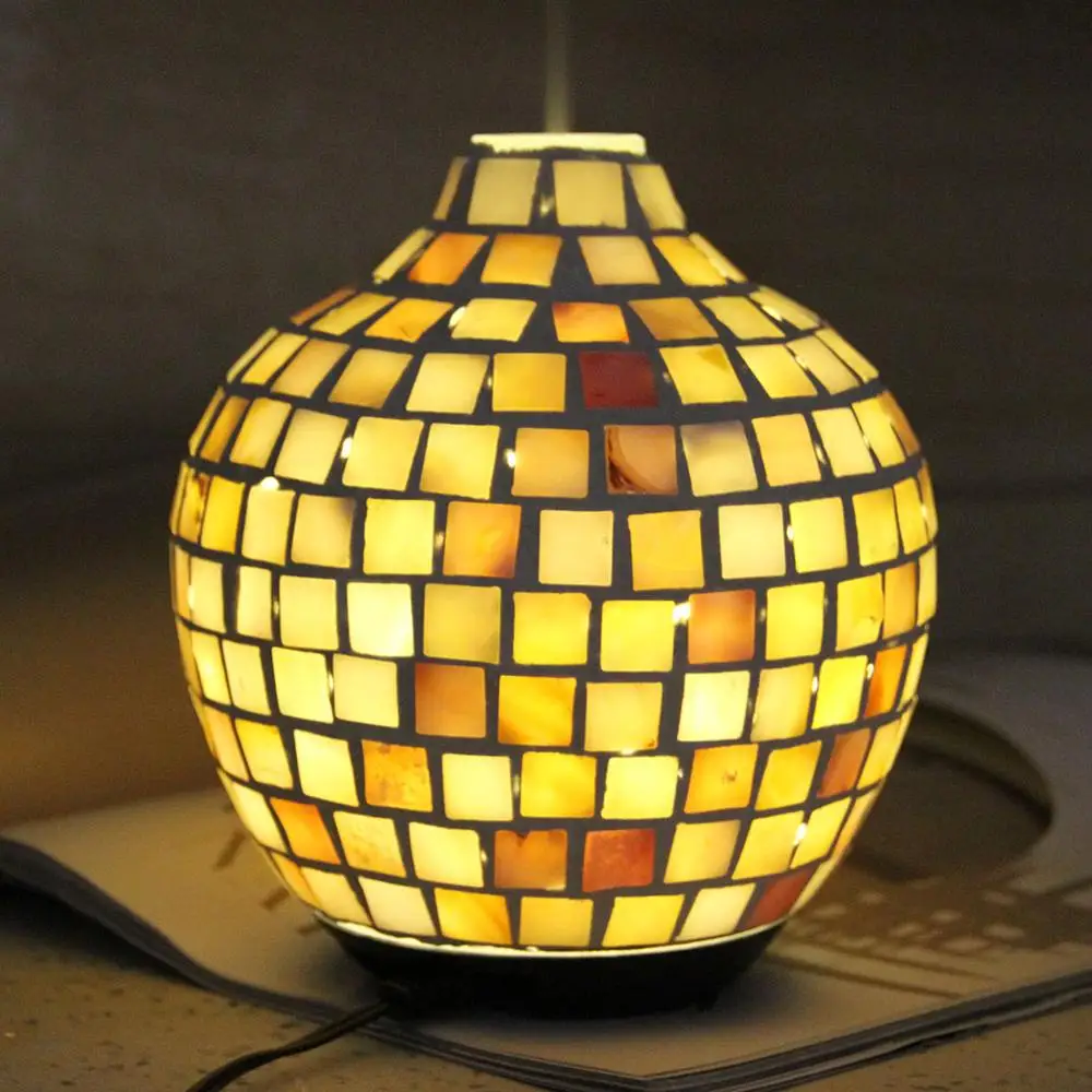 mosaic glass electric vaporizer essential oil diffuser