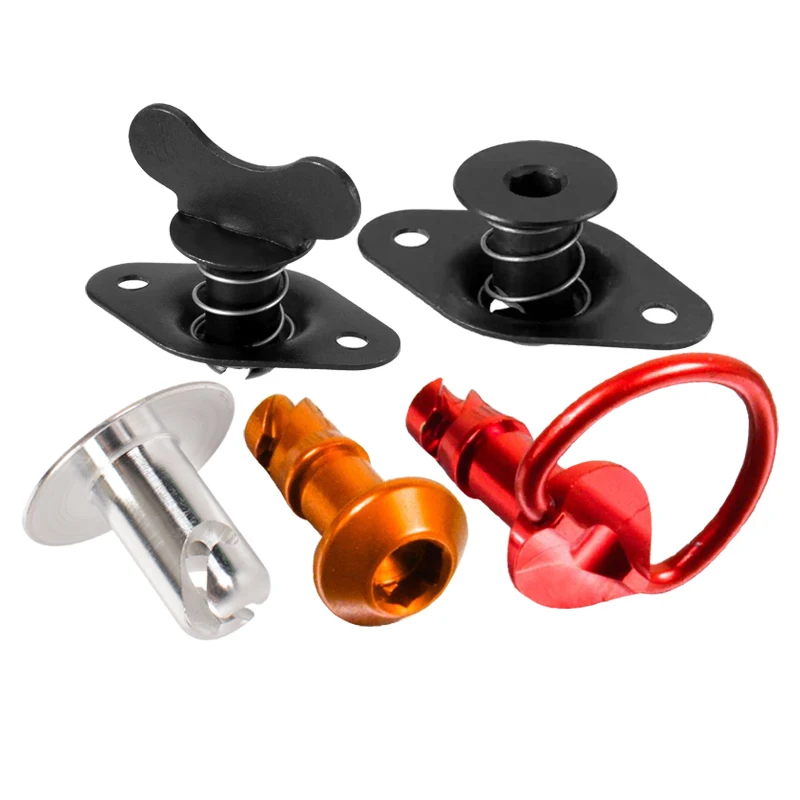 Быстросъемный замок на заказ с широкой головкой и поворотом на четверть бабочки