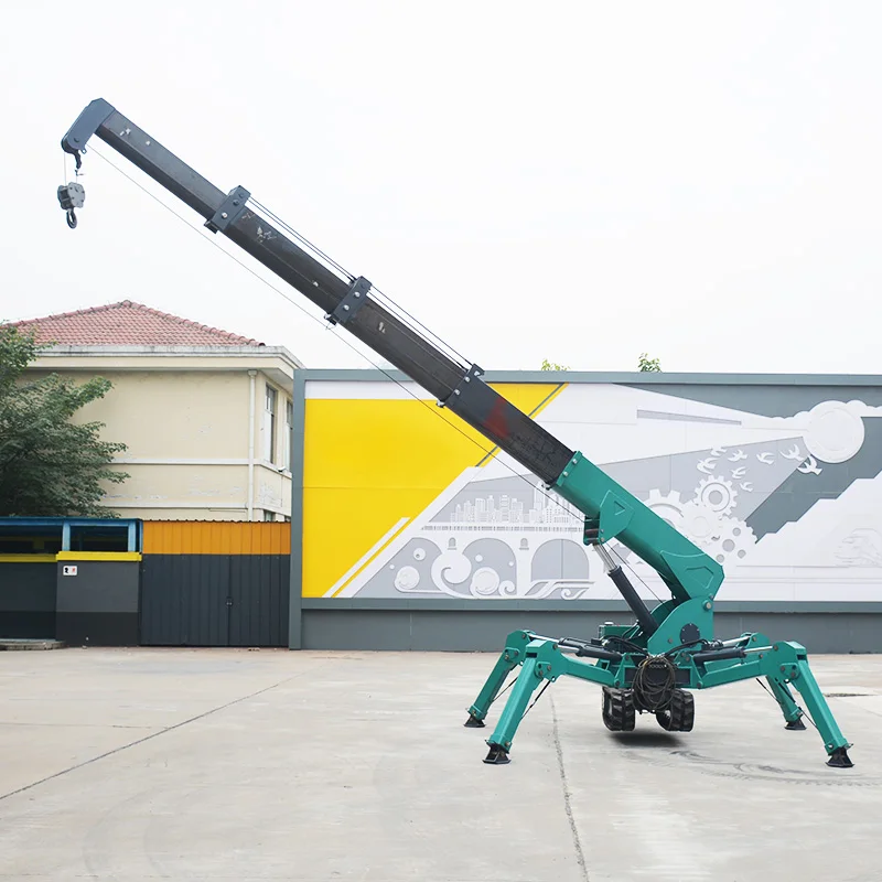 Crawler Hoist Factory Price Manufacturer Movable Portable Spider Crane for Sale