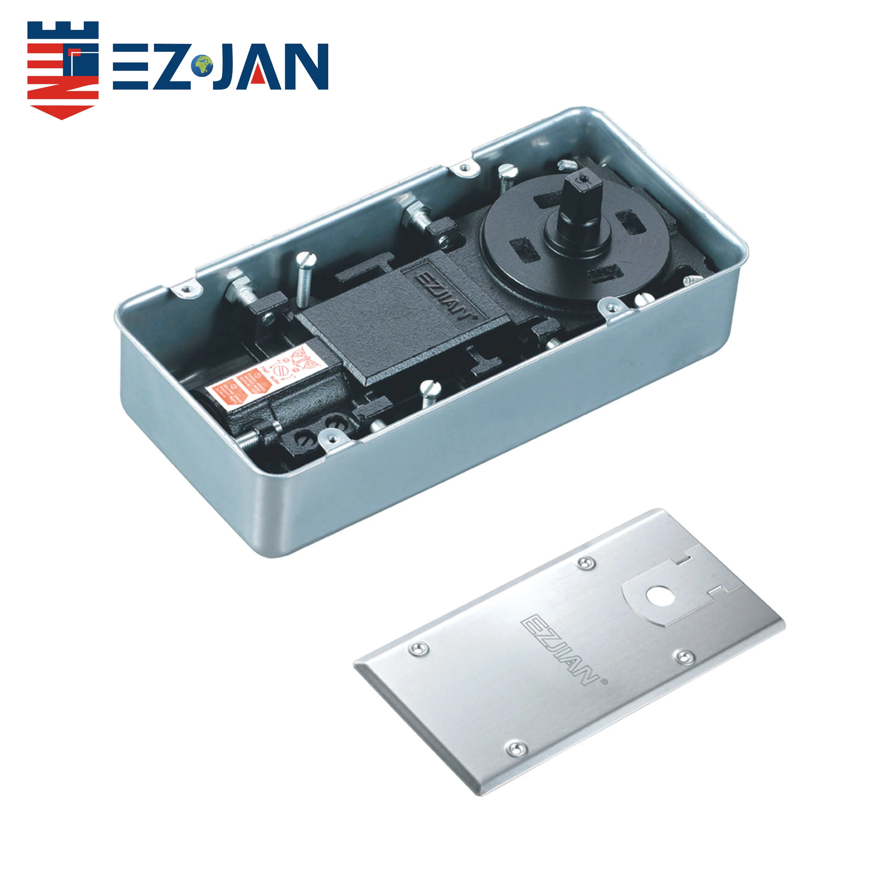 High quality Italy style floor spring door closer  stainless steel glass door parts