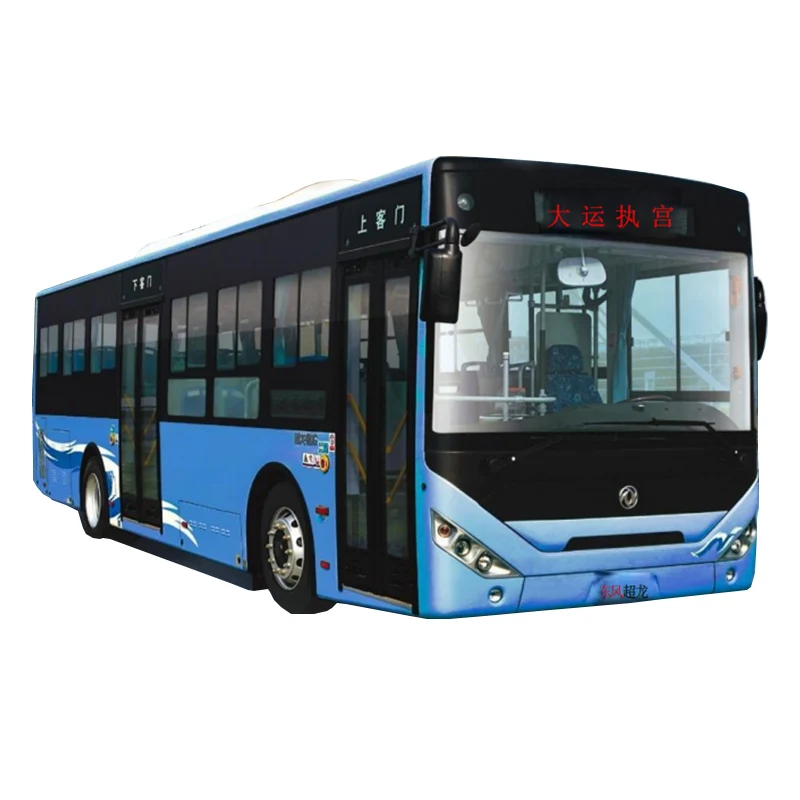 City Buses Dongfeng EQ6105CTBEV9 Electric City Bus 21-40 Seats Dongfeng Chaolong Used Sightseeing Bus Car